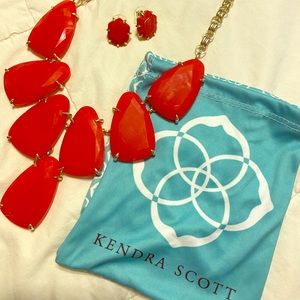 Kendra Scott Necklace and Earrings
